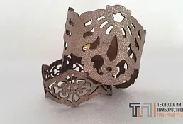 Пример изделия из кожи и ткани, № 12